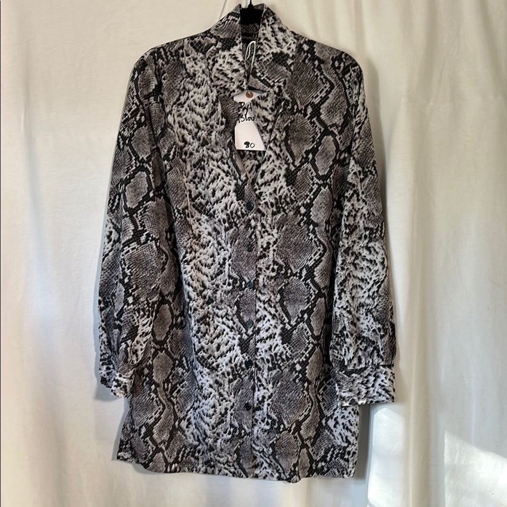 Snake Print Women's Top/Dress